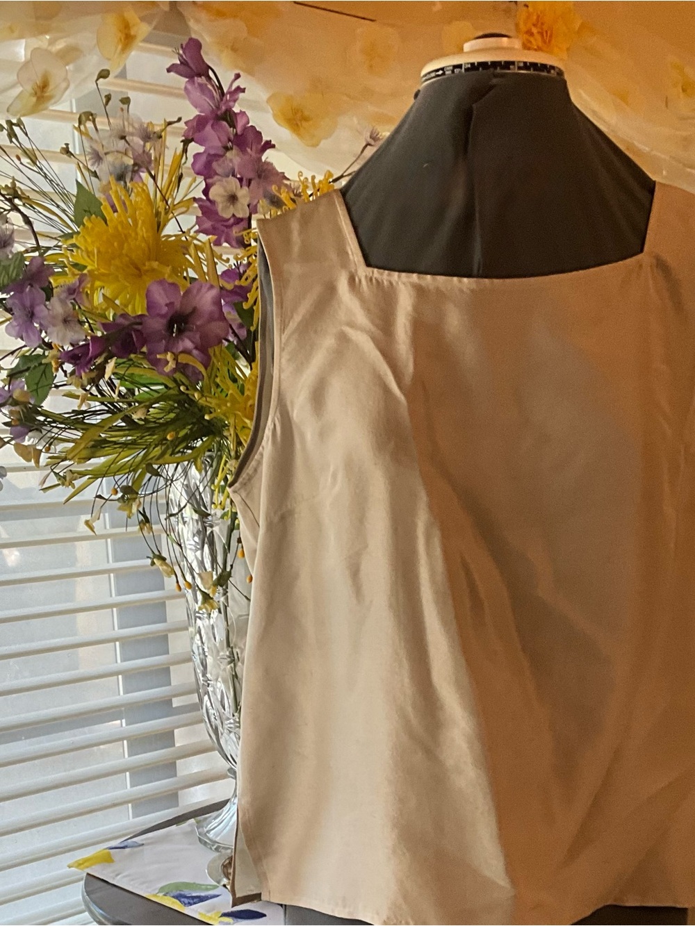 Bloomingdale's Beige Tank Top Private Label